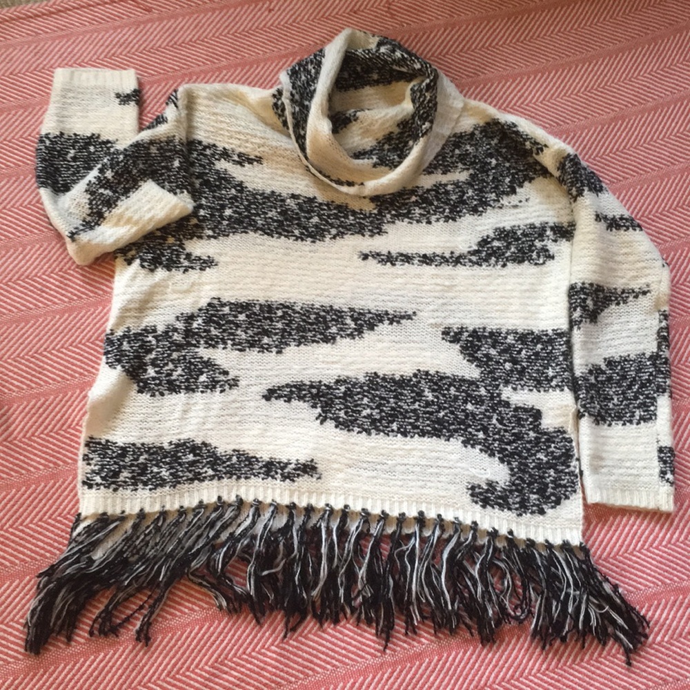 Cowl neck sweater